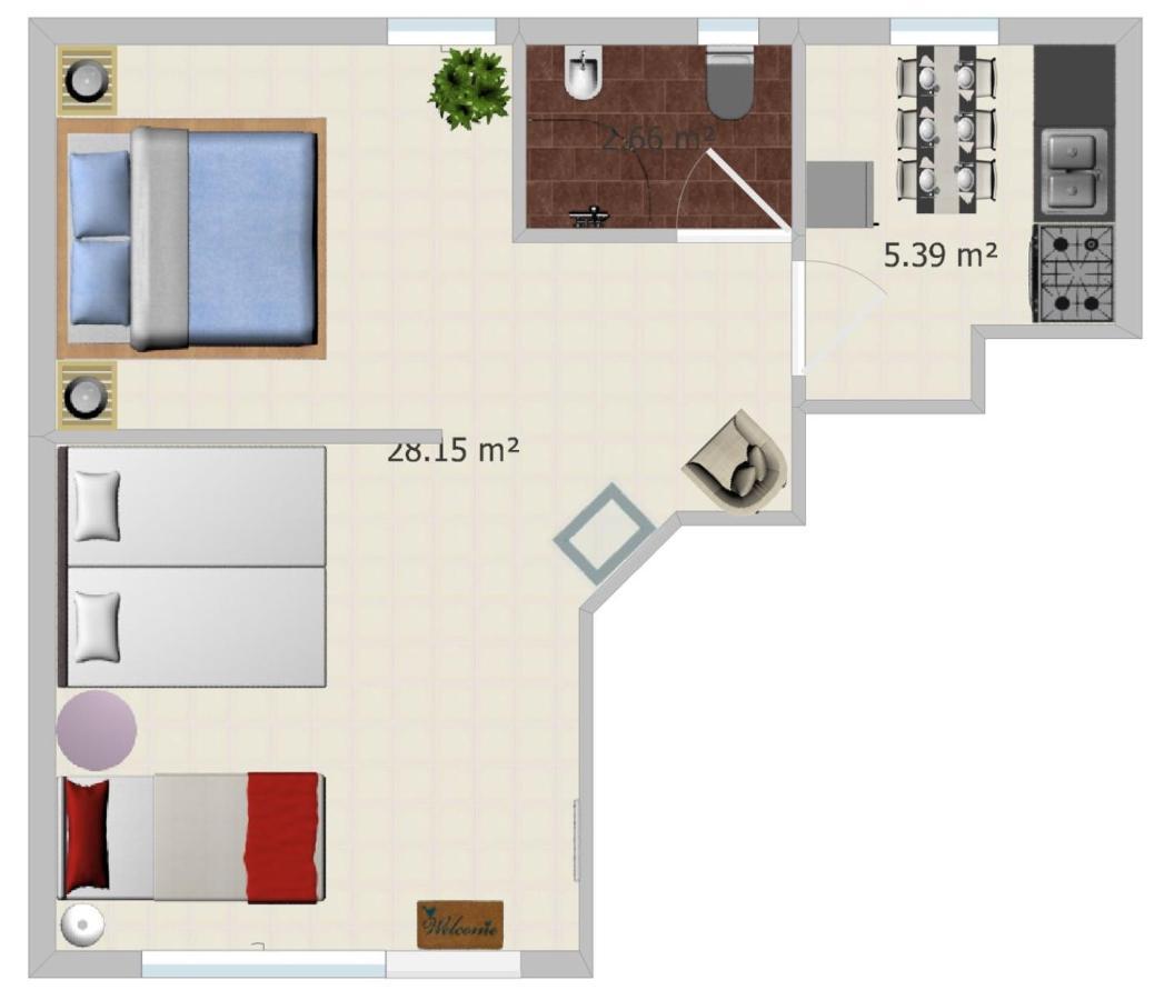 Gemuetliches J&L Apartment Nahe Des Hauptbahnhofes Баден-Баден Екстер'єр фото